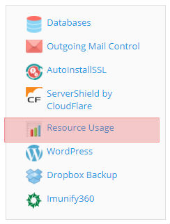 Resource Usage Resource Usage
