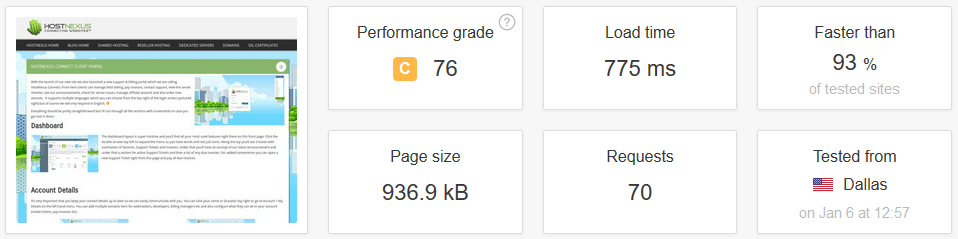 W3 Total Cache Enabled