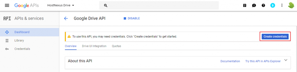 create-credentials-google-drive-api