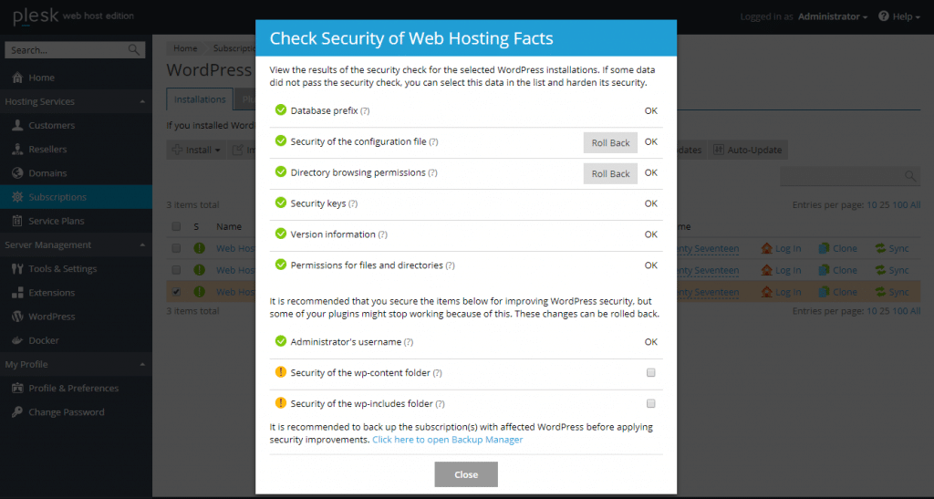 WordPress Security Audit