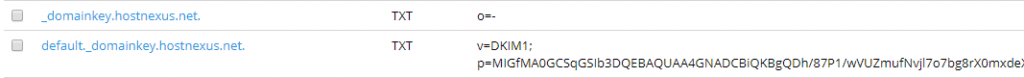 DKIM DNS Record