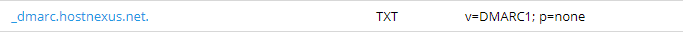 DMARC DNS Record