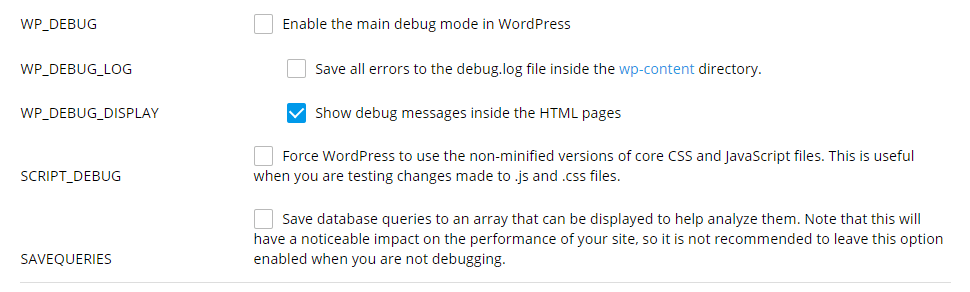 Debugging Plesk WordPress Toolkit