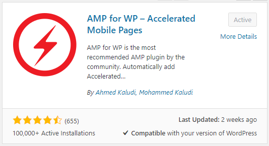 AMP - Accelerated Mobile Pages