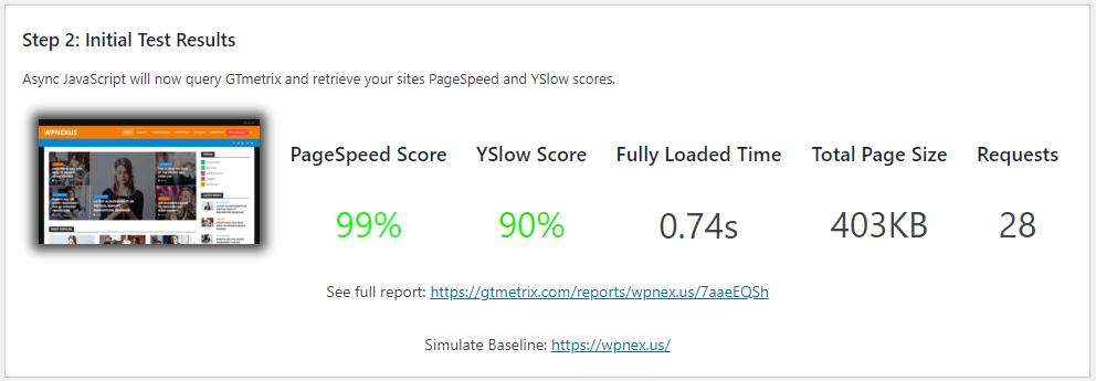 Async Javascript Initial Result