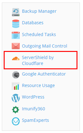 CloudFlare in Plesk