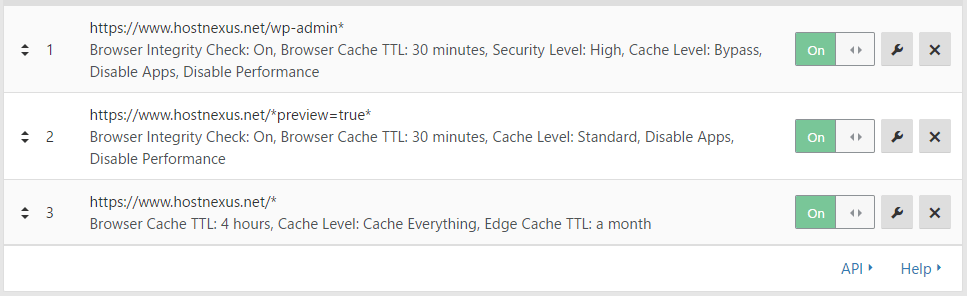 Cloudflare Page Cache Rules