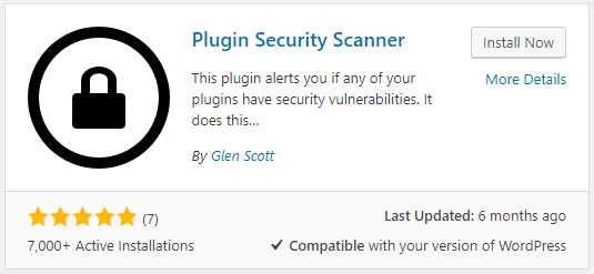 Plugin Security Scanner