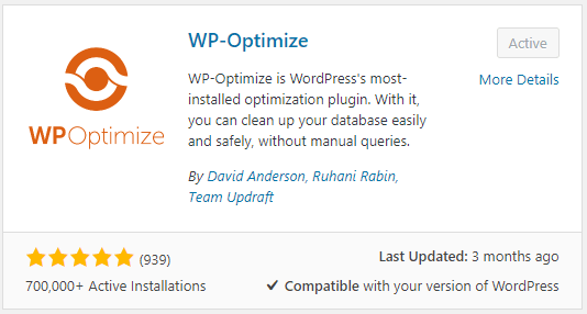 WP-Optimize