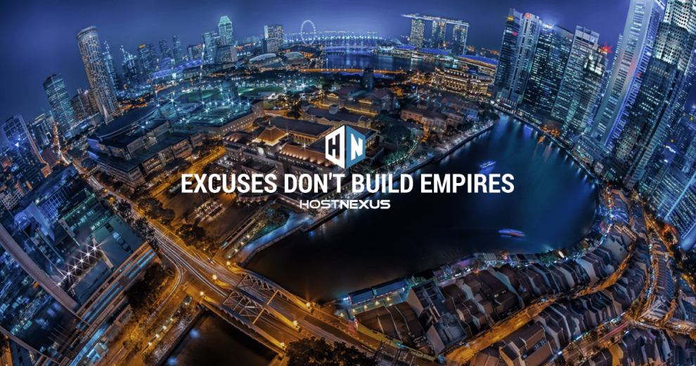 Excuses don't build Empires
